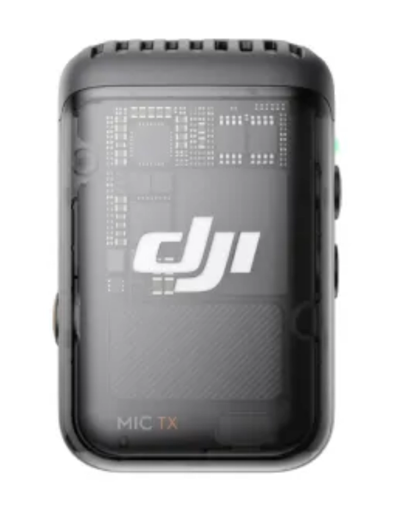 MICROFONO INALAMBRICO DJI MIC DUAL TRANSMISOR NEGRO REACONDICIONADO - 3