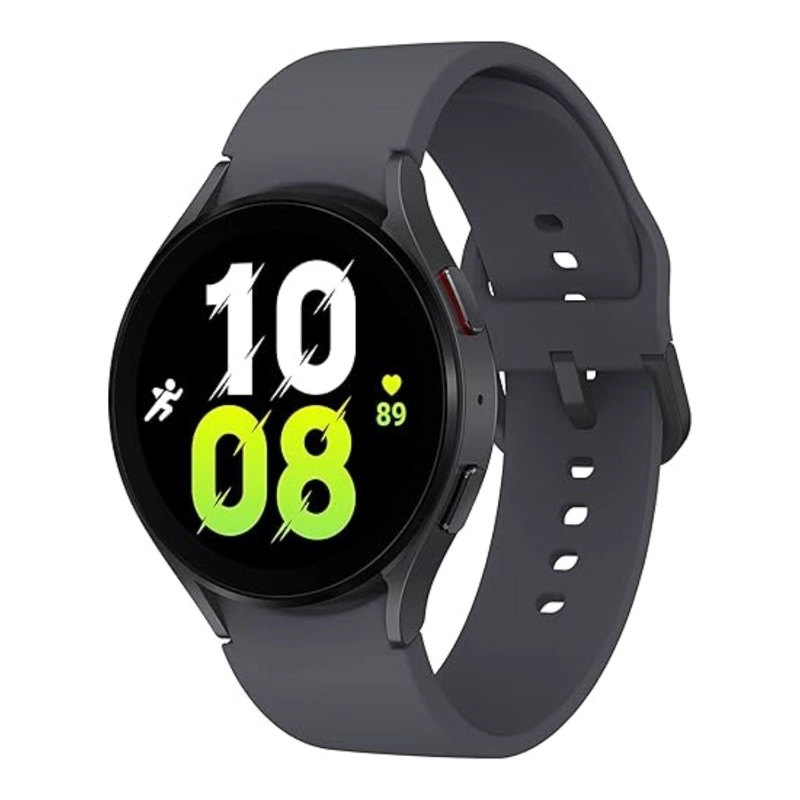 SAMSUNG GALAXY WATCH 4 (GPS, 44MM) NEGRO CORREA GRIS REACONDICIONADO - 1