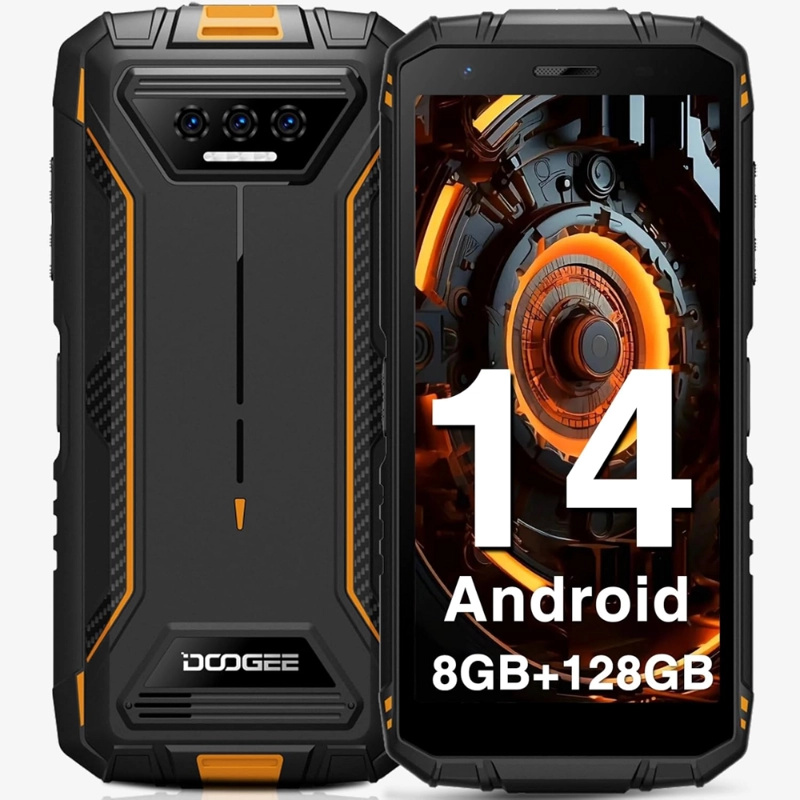 DOOGEE CELULAR DOOGEE S41 PLUS 8GB+128GB-NARANJA REACONDICIONADO
