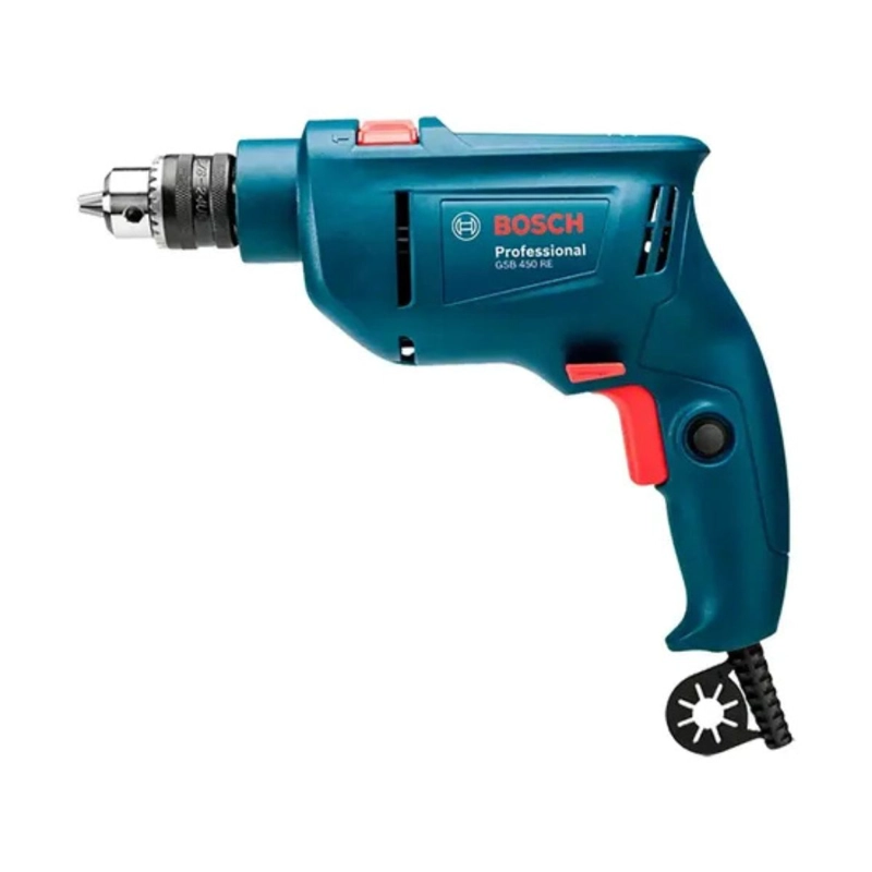 TALADRO PERCUTOR BOSCH GSB 450 RE 10MM 450W OPENBOX - 2