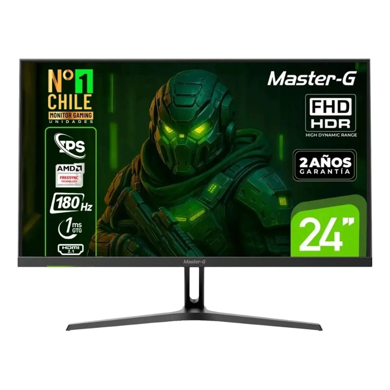 MONITOR GAMER MASTER-G 24' FULL HD IPS 180HZ MGMG2441P OPEN BOX - 1