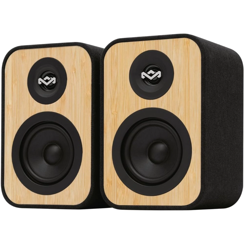 PARLANTES MARLEY UPLIFT BOOKSHELF BLUETOOTH EM-JA027-SB NEGRO OPEN BOX - 1