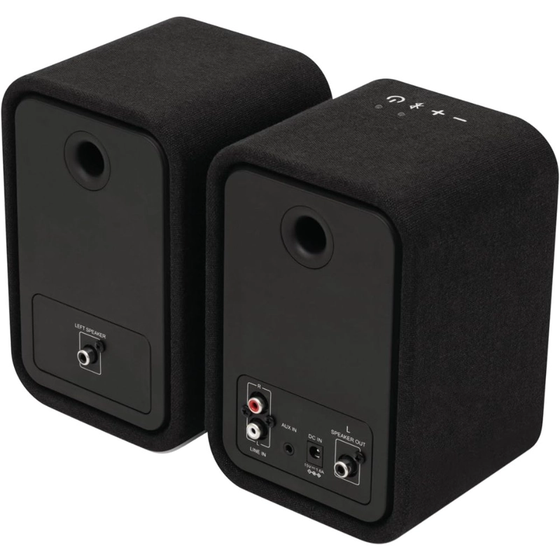 PARLANTES MARLEY UPLIFT BOOKSHELF BLUETOOTH EM-JA027-SB NEGRO OPEN BOX - 2