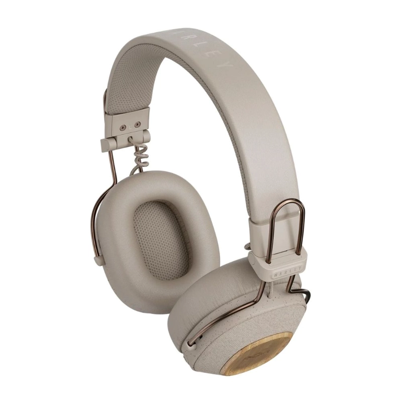 AUDIFONOS MARLEY POSITIVE VIBRATION RIDDIM EM-JH135-CE CREMA OPEN BOX - 2