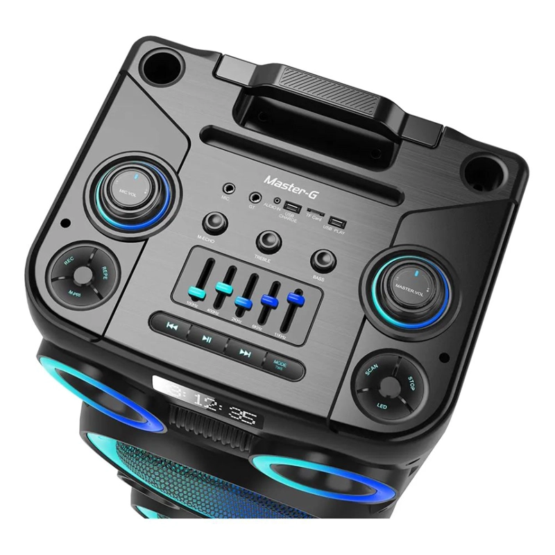 PARLANTE KARAOKE MASTER-G KRAKEN 12' MGKRAKEN OPEN BOX - 3