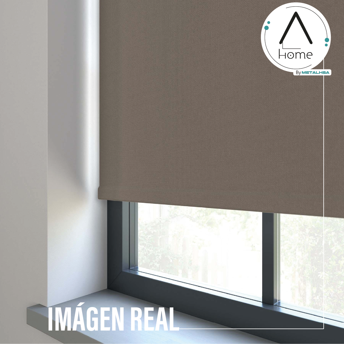 CORTINA ROLLER BLACKOUT TOSTADO 90 X 165 CM SUNFREE - 6