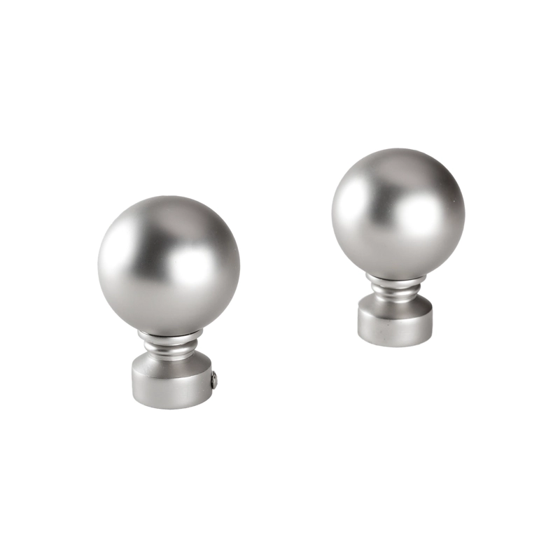 PACK 2 UNIDADES TERMINAL BOLA ACERO SATIN 19 MM - 1