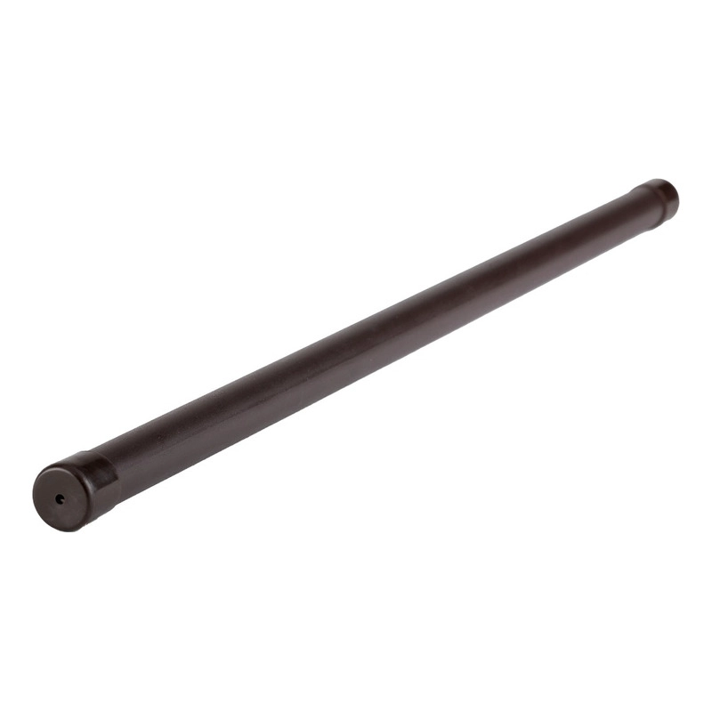 BARRA PLASTIFICADA PARA ARMARIO/CLOSET 22 MM X 1,50 MT CAFE - 1