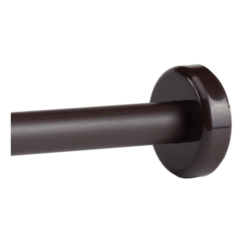 BARRA PLASTIFICADA PARA ARMARIO/CLOSET 22 MM X 1,50 MT CAFE - 2