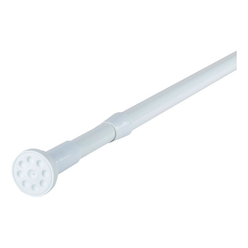 BARRA EXTENSIBLE PARA DUCHAS 75 A 115 CM PLASTIFICADO 25 MM - 1