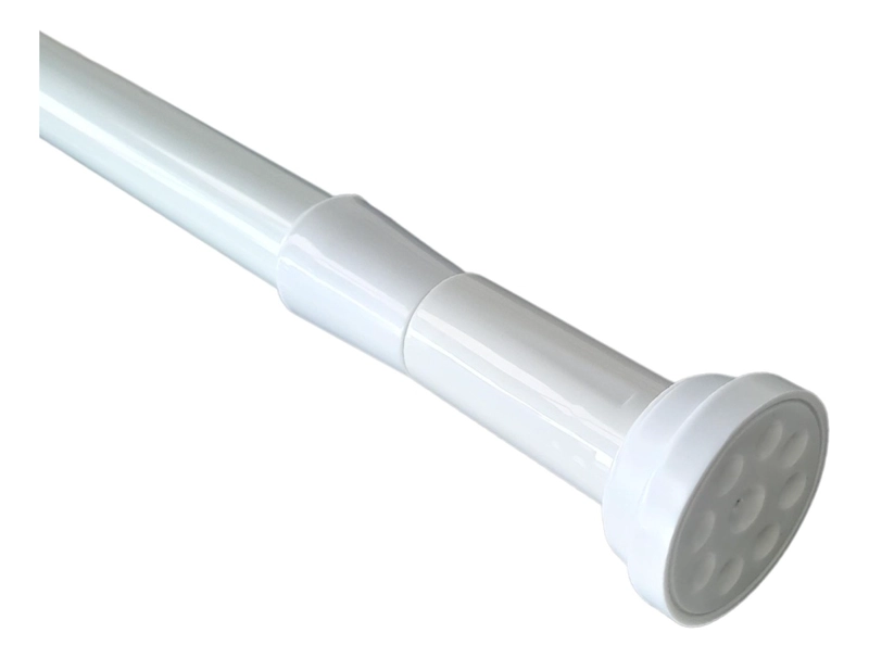 BARRA EXTENSIBLE PARA DUCHAS 75 A 115 CM PLASTIFICADO 25 MM - 3
