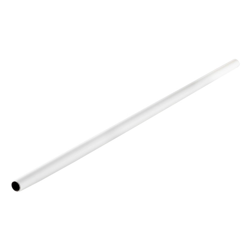 BARRA PLASTIFICADA PARA ARMARIO/CLOSET 25 MM X 1.20 MT BLANCA - 1