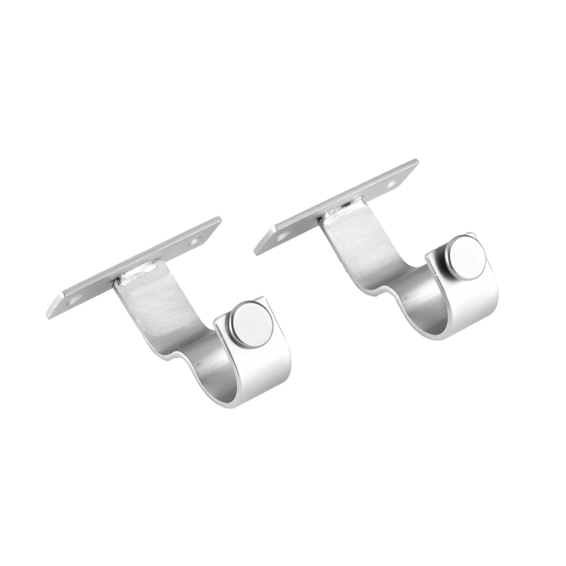 PACK 2 UNIDADES SOPORTE SIMPLE TECHO DE METAL SATIN 28 MM - 1