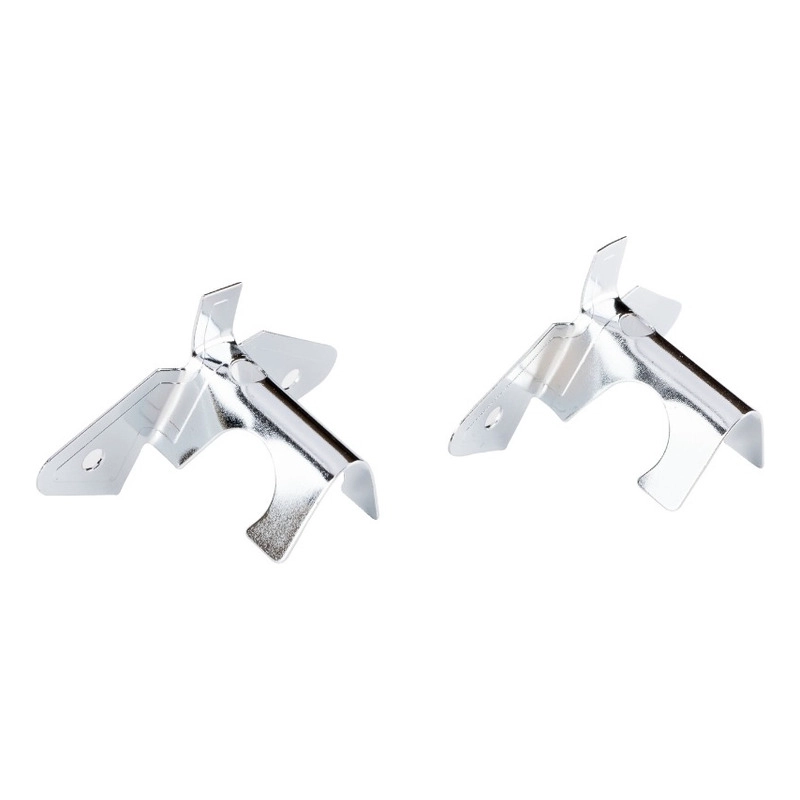 PACK 2 UNIDADES DE SOPORTE CROMADO SIMPLE A TECHO 16 MM
