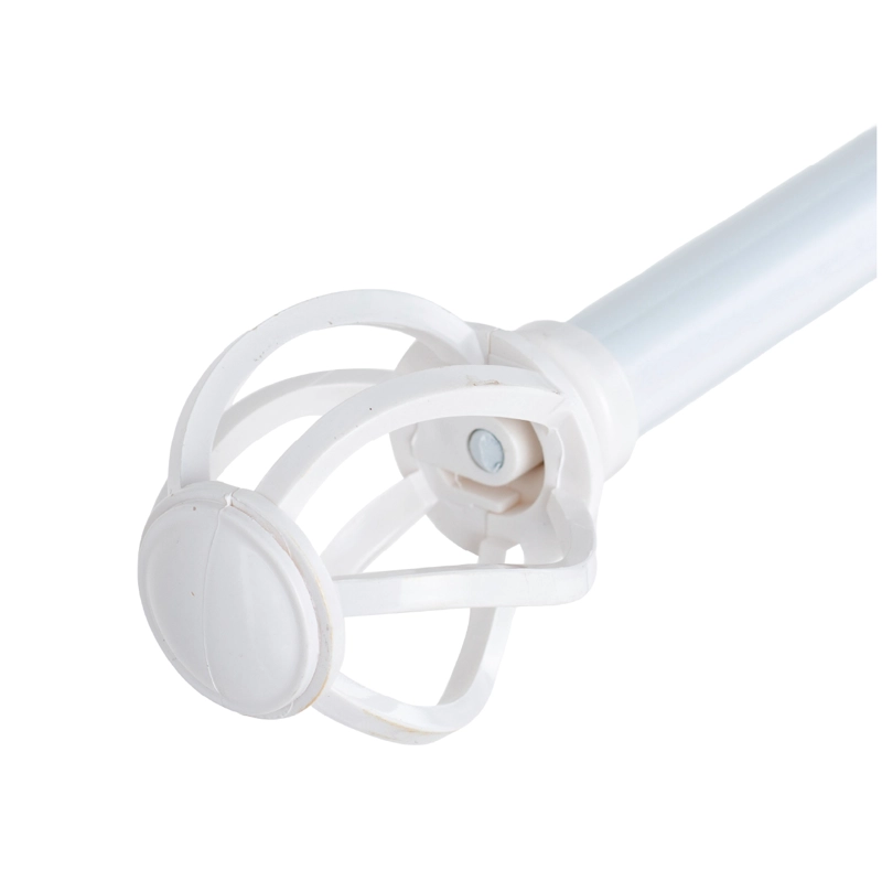 SET BARRAS PARA CORTINA DOBLE 13/16 MM EXTENSIBLE 70-120 CM BLANCO NIDO - 2