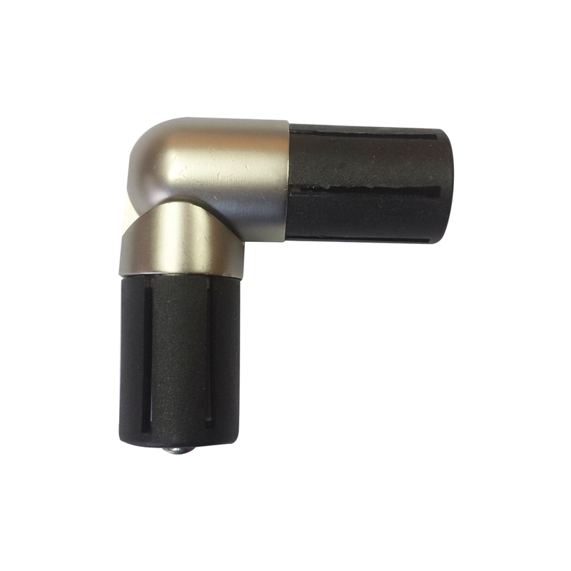 CODO ARTICULADO SATIN PARA BARRAS DE CORTINA 28 MM - 1