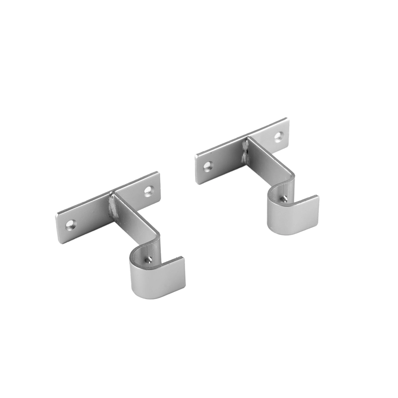 PACK 2 UNIDADES SOPORTE SIMPLE MURO DE METAL SATIN 28 MM - 1