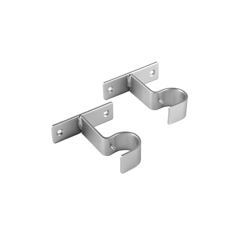 PACK 2 UNIDADES SOPORTE SIMPLE MURO DE METAL SATIN 28 MM - 2