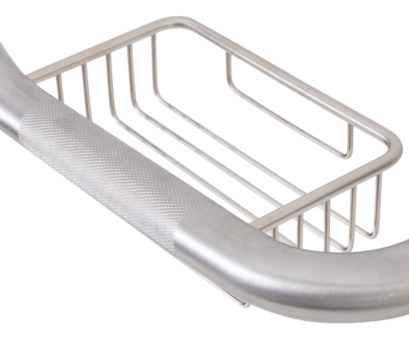 BARRA METALHSA SEGURIDAD INOXIDABLE CON TAPA Y JABONERA 40 CM - 6