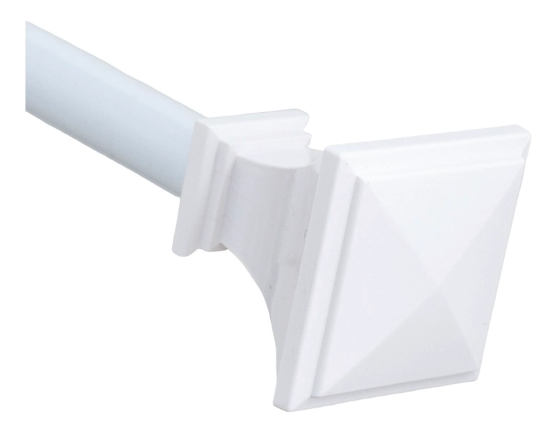 SET BARRAS PARA CORTINA DOBLE 13/16 MM EXTENSIBLE 120-200 CM BLANCO PRISMA - 4
