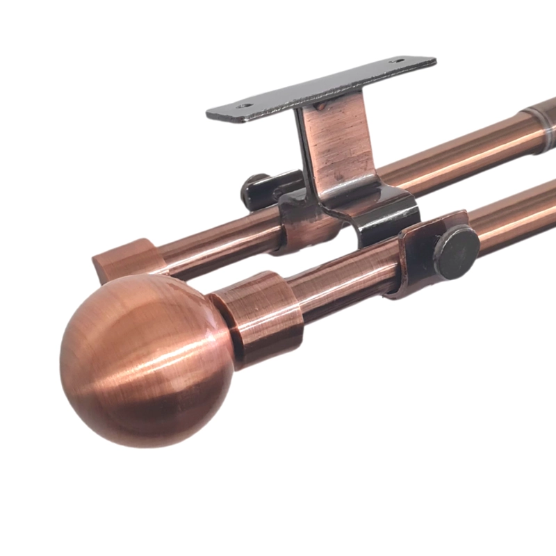 SET EXTENSIBLE TECHO 170-320 CM COLOR COBRE TERMINAL BOLA - 1