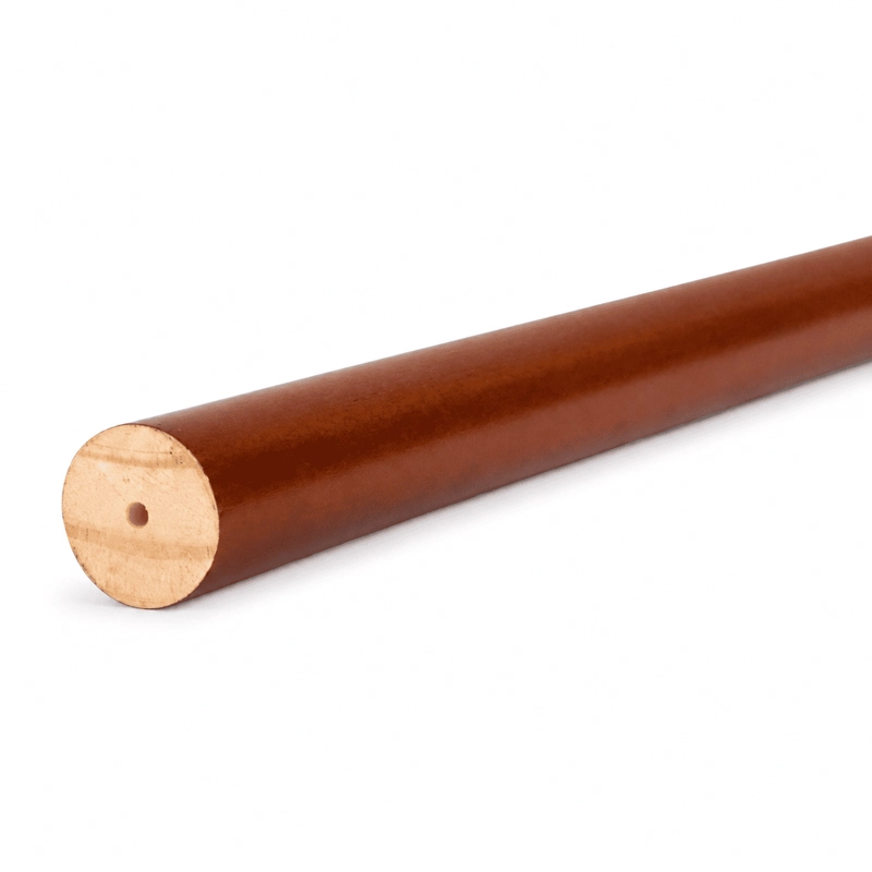 BARRA DE MADERA COLOR CHOCOLATE DE 19 MM X 1.50 MT - 3
