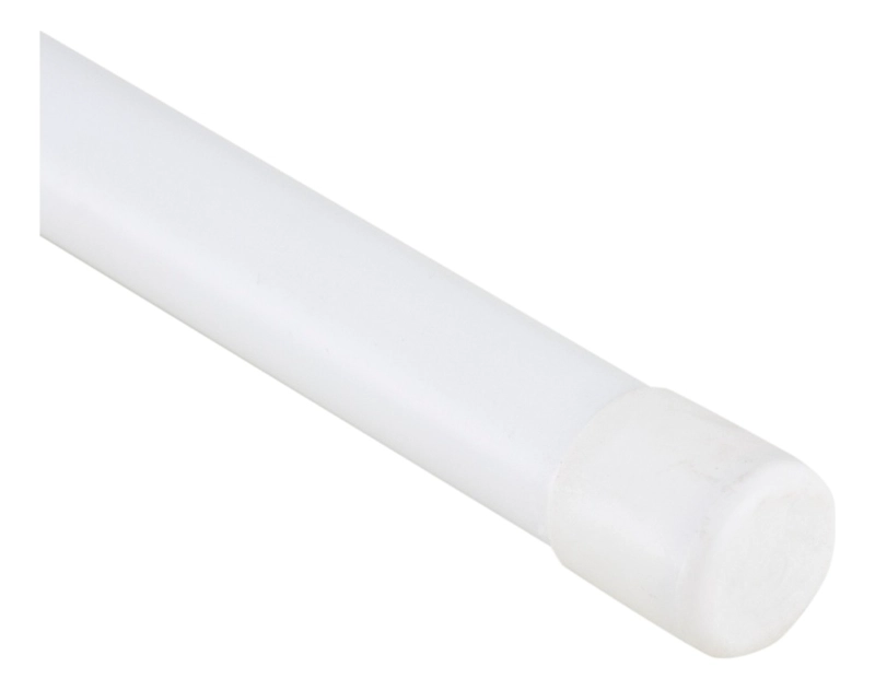 BARRA PLASTIFICADA PARA BAÑO 19 MM X 2,00 MT BLANCA - 2