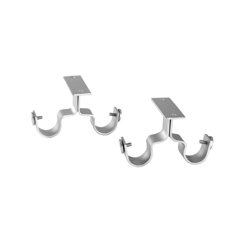 PACK 2 UNIDADES SOPORTE DOBLE TECHO DE METAL SATIN 19/19 MM - 1