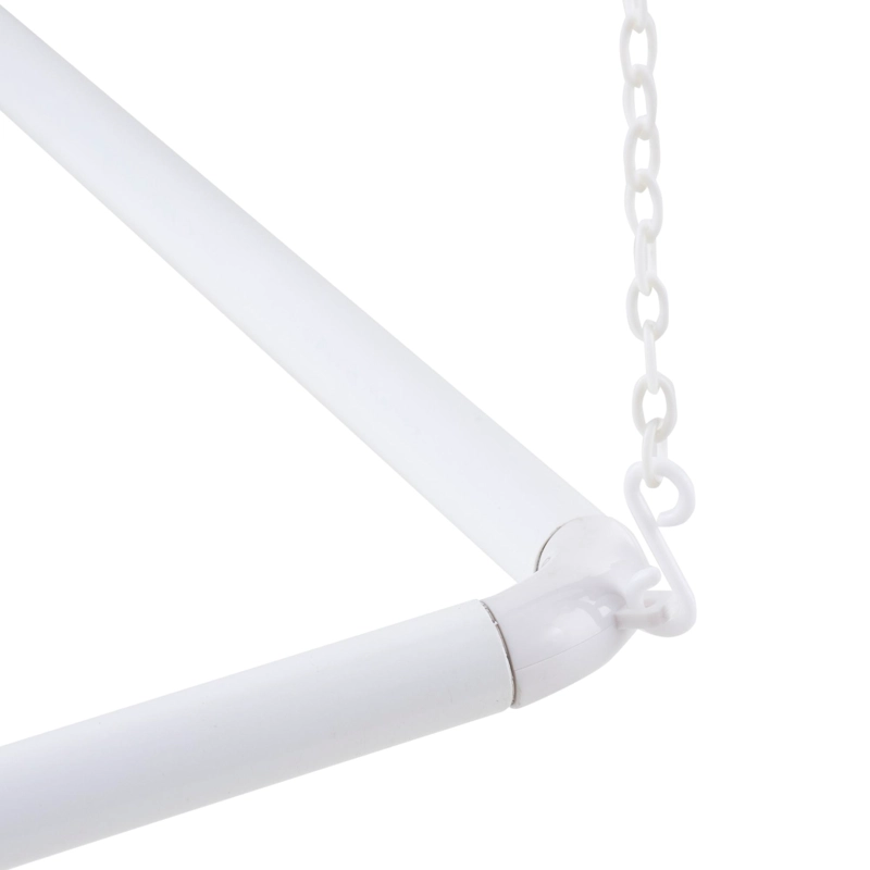 SET DE BARRAS ANGULARES PLASTIFICADAS 19 MM PARA DUCHA 75 X 175 CMS - 1