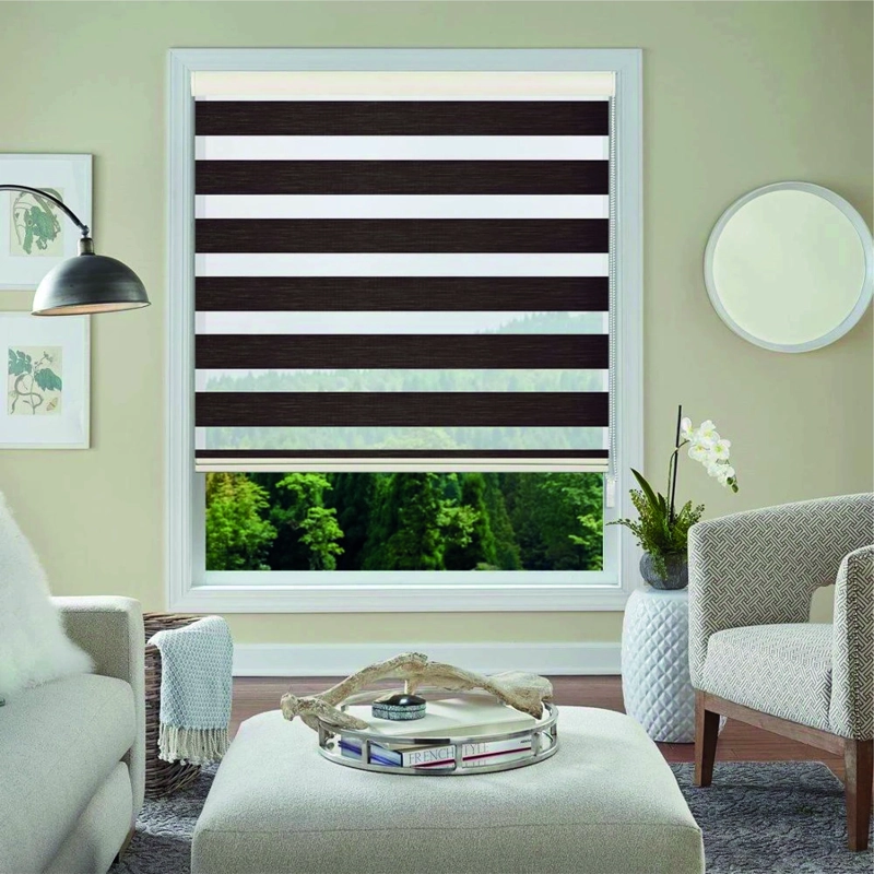 CORTINA ROLLER DUO ZEBRA DIA Y NOCHE TOSTADO 200 X 165 CM SUNFREE - 7