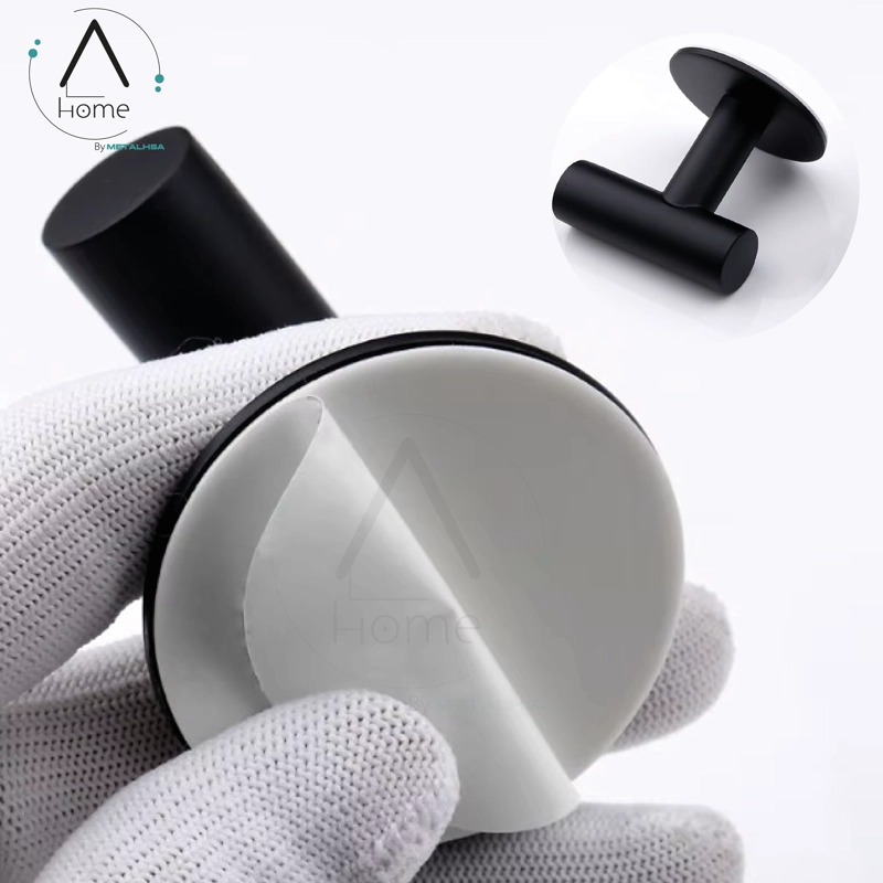SET DE BAÑO INOXIDABLE NEGRO 5 PIEZAS - 3