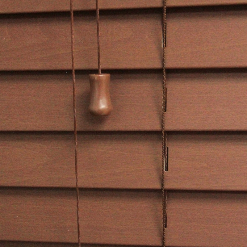 PERSIANA TIPO MADERA 50 MM 200X165 CM CEREZO TEXTURA AURA - 3