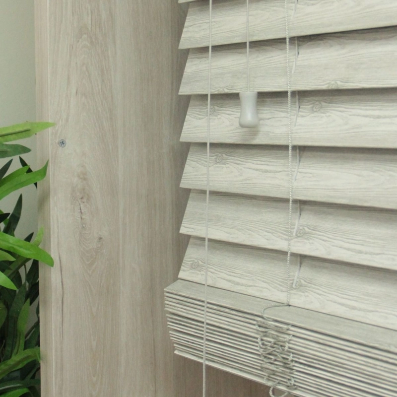 PERSIANA TIPO MADERA 50 MM 200X165 CM GRIS TEXTURADO AURA - 3