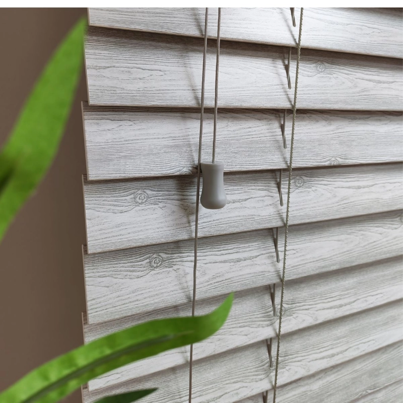 PERSIANA TIPO MADERA 50 MM 200X165 CM GRIS TEXTURADO AURA - 5