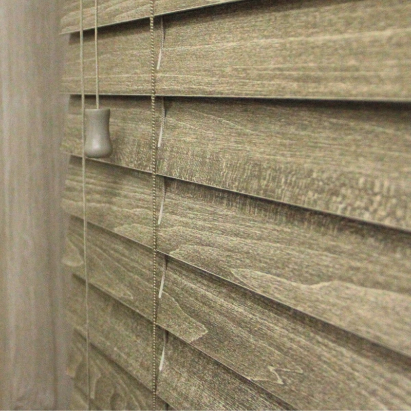 PERSIANA PVC TIPO MADERA 50 MM 160X250 CM MARMOLADO TEXTURADO AURA - 5