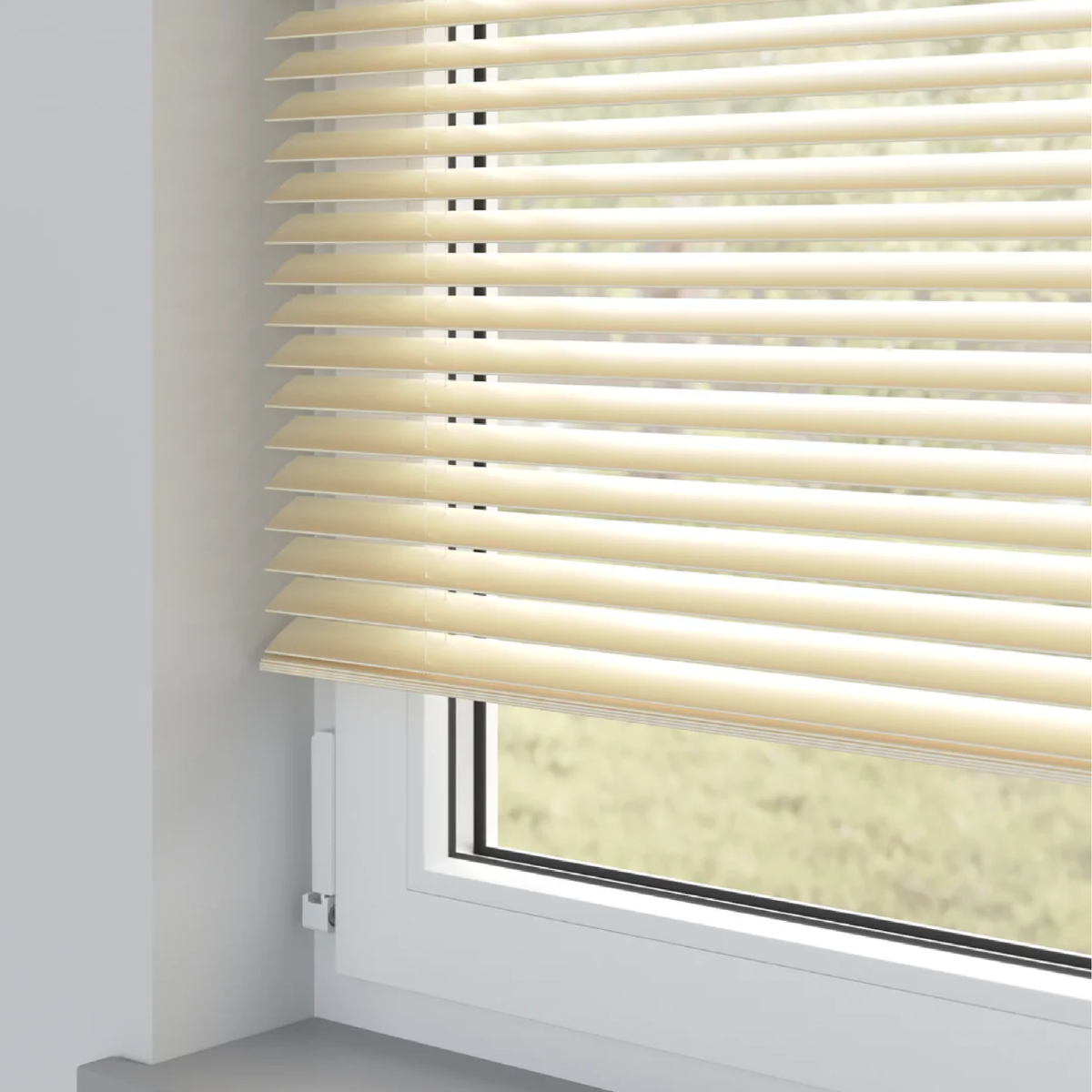 PERSIANA VENECIANA PVC 25MM 200X165 CM MANUAL MARFIL AURA - 6