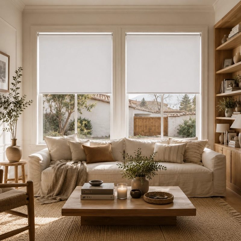 CORTINA ROLLER BLACKOUT 180 X 250 CM COLOR BLANCO SUNFREE - 6