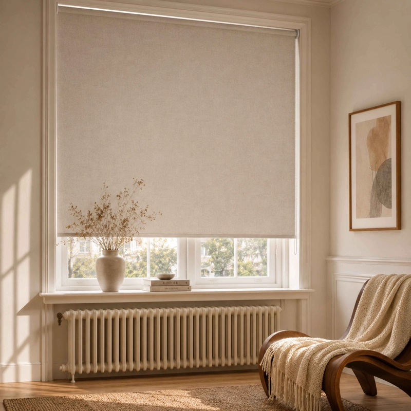 CORTINA ROLLER BLACKOUT 220 X 165 CM TEXTURA LINO SUNFREE - 2