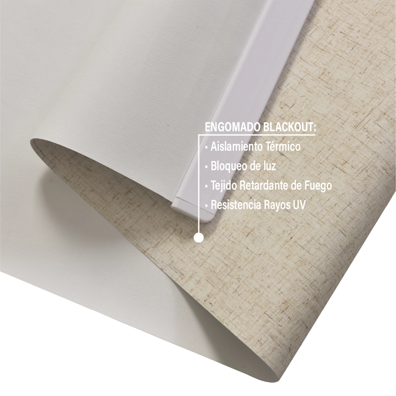 CORTINA ROLLER BLACKOUT 220 X 165 CM TEXTURA LINO SUNFREE - 4