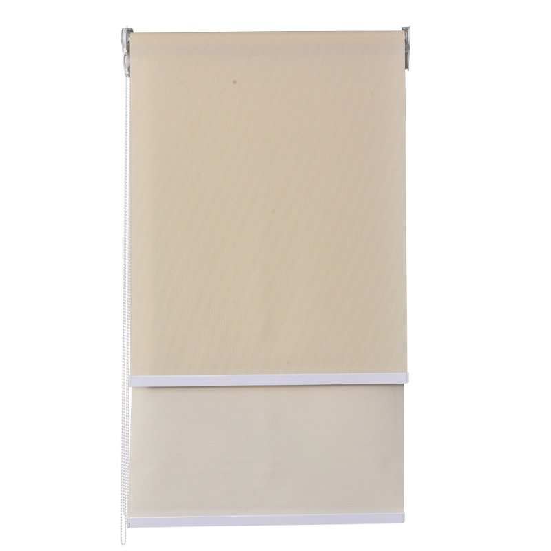 CORTINA ROLLER DOBLE BLACKOUT/SUNSCREEN 160X250 CM BEIGE SUNFREE - 1