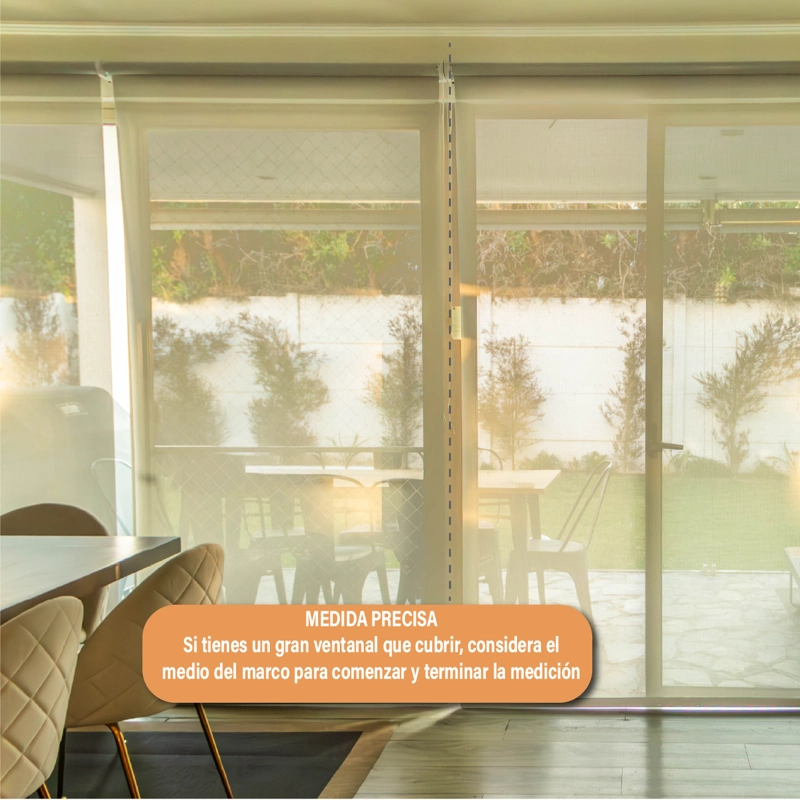 CORTINA ROLLER SUNSCREEN 150 X 250 CM COLOR GRIS SUNFREE - 7