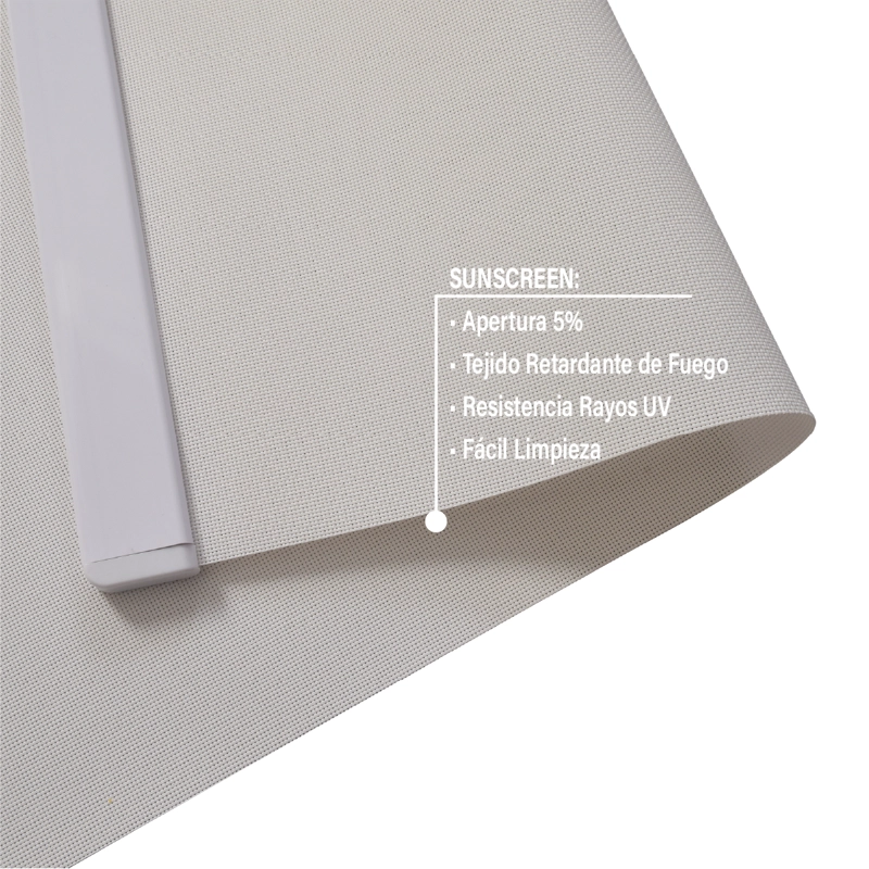 CORTINA ROLLER SUNSCREEN 160 X 250 CM COLOR BLANCO SUNFREE - 7