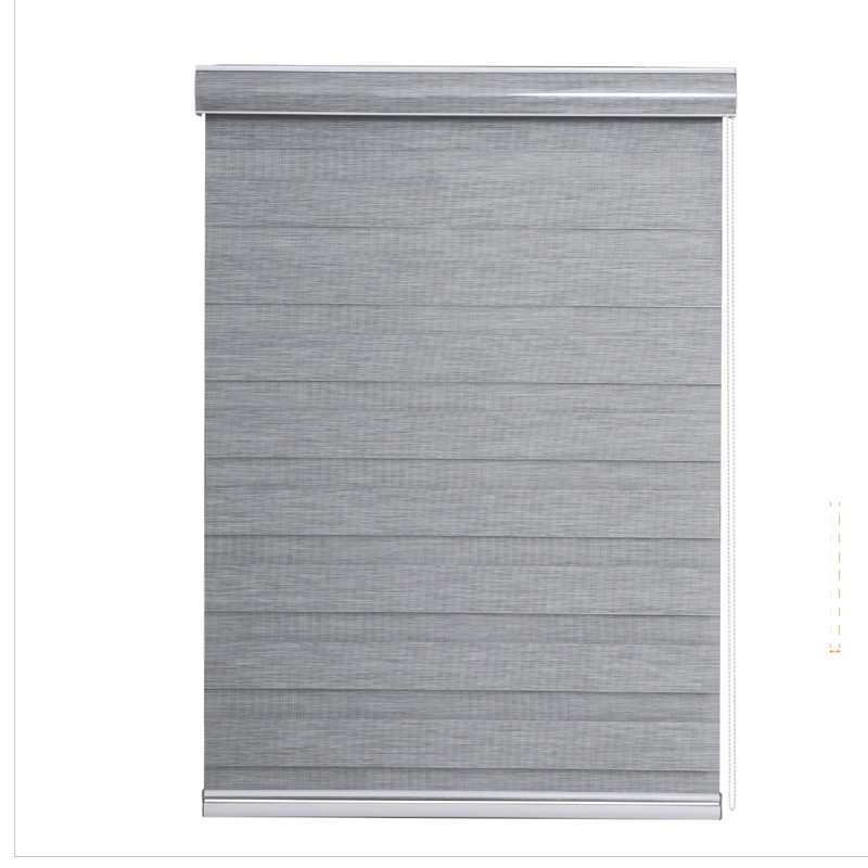 CORTINA ROLLER DUO ZEBRA DIA Y NOCHE 090X250 CM GRIS AURA - 2