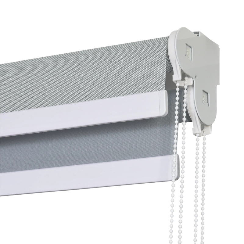 CORTINA ROLLER DOBLE BLACKOUT/SUNSCREEN 090X250 CM GRIS AURA - 3