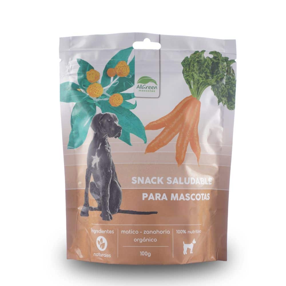 SNACK MATICO-ZANAHORIA ALLGREEN 100 GR - 1