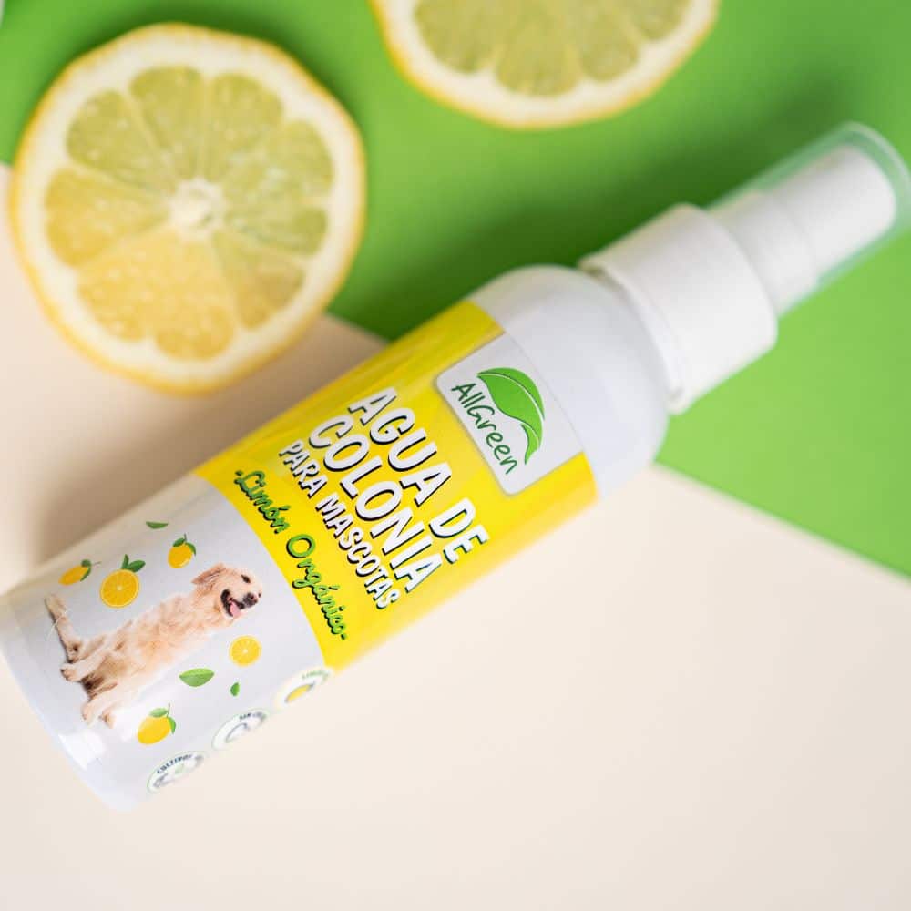 COLONIA PERROS GATOS ALLGREEN MASCOTAS LIMON 100 ML - 2