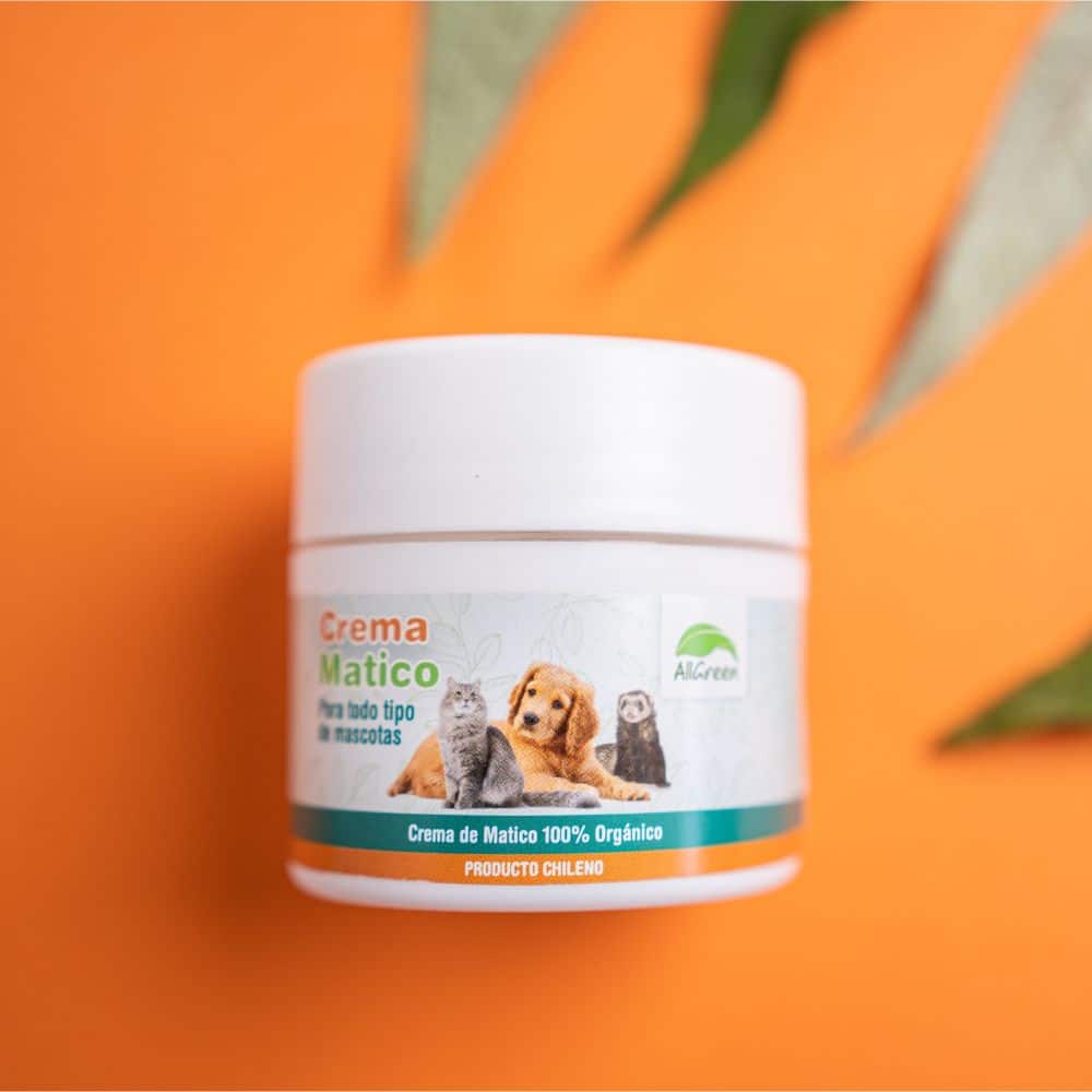 SET PERROS GATOS ALLGREEN MASCOTAS CREMAS MATICO ORGANICO 2 UNIDADES - 3