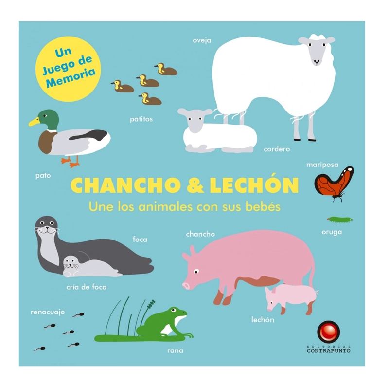 LIBRO CHANCHO & LECHON. JUEGO DE MEMORIA - KATERINA KEROULI - 1