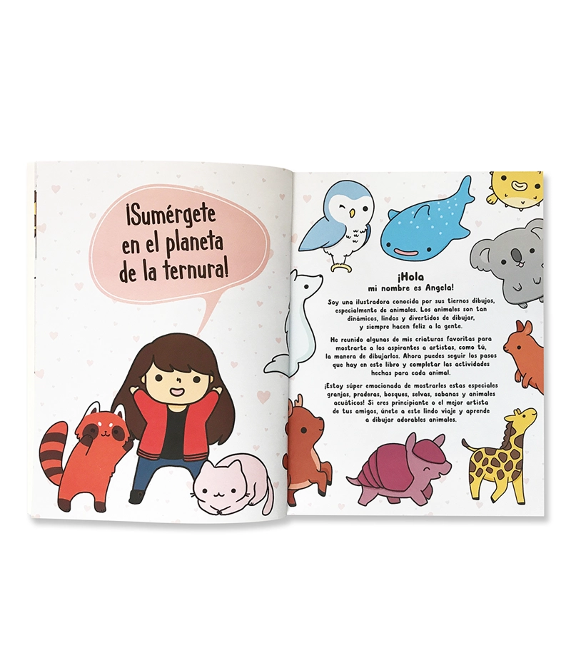LIBRO COMO DIBUJAR ANIMALES LINDOS - ANGELA NGUYEN - 2