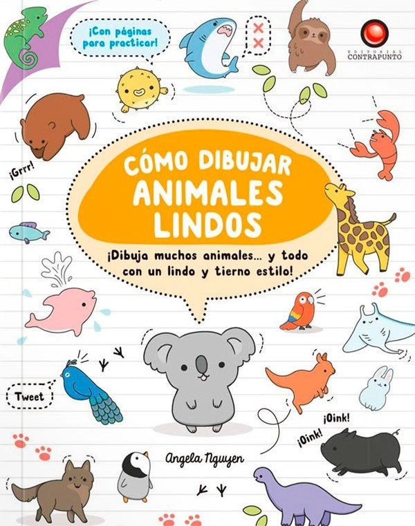 LIBRO COMO DIBUJAR ANIMALES LINDOS - ANGELA NGUYEN - 7